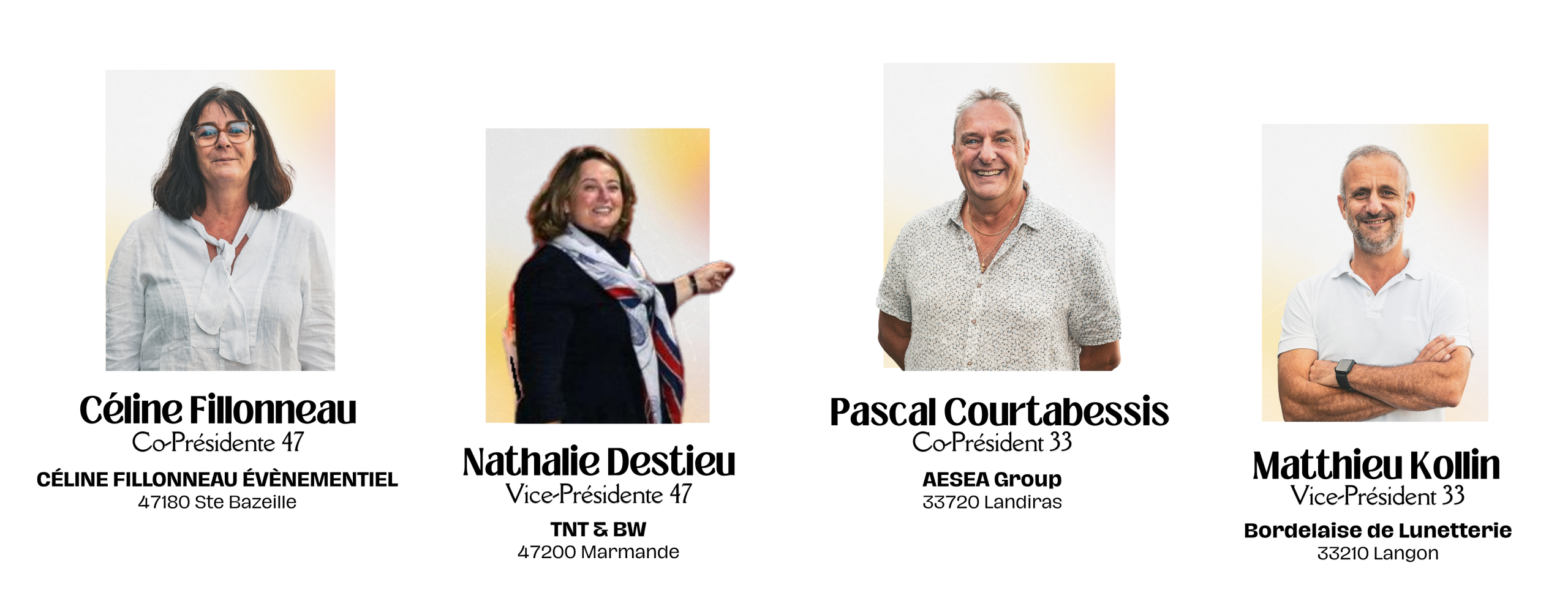 EOBOSS les présidents et co présidents